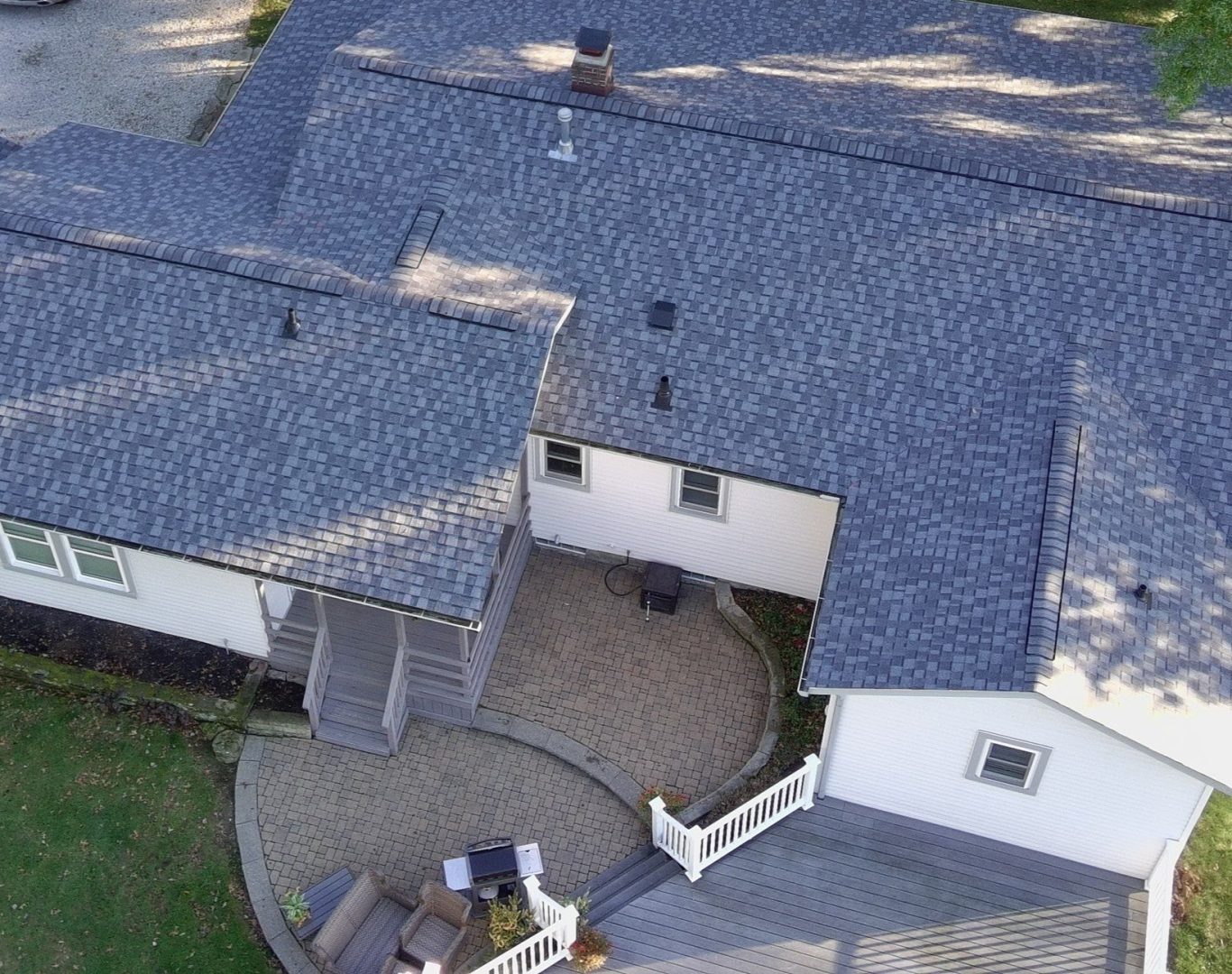 Roof inspection in Akron, OH by Diamond Roofing Pros team