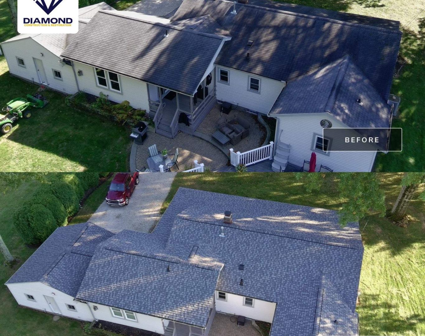 Professional roofing team completing roof replacement Wadsworth, OH