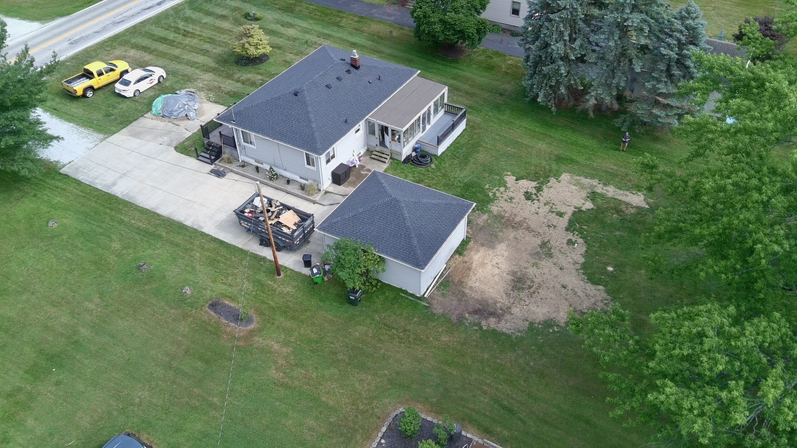New residential roof installation Medina OH