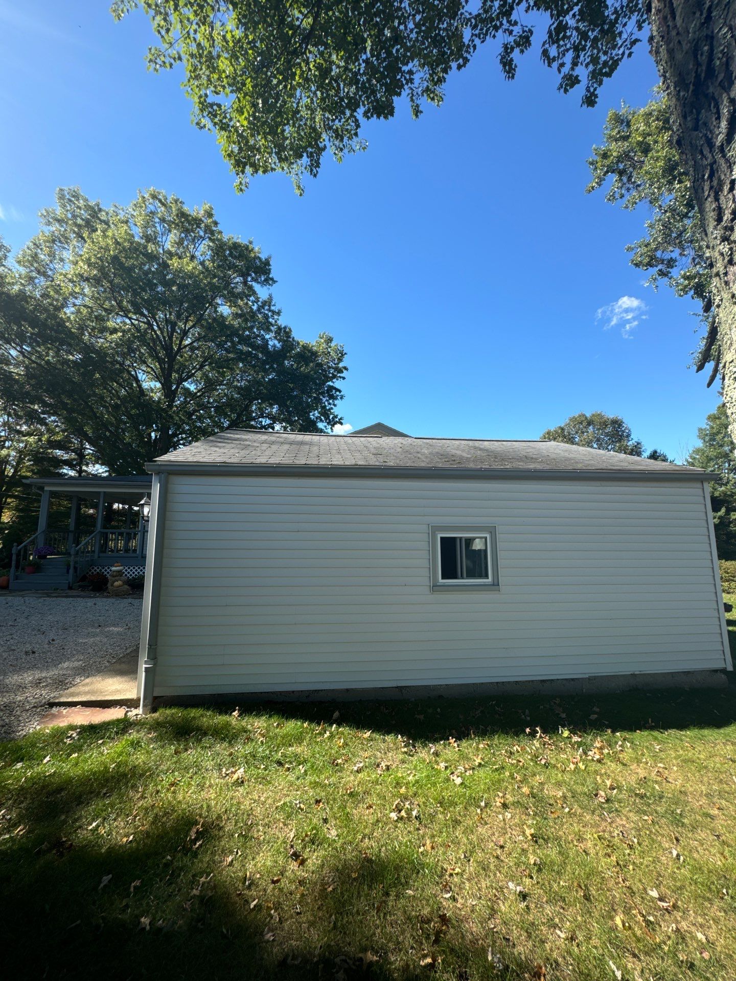 Finished roof replacement project in Barberton OH