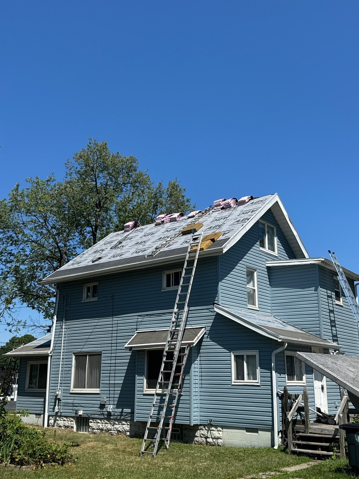 Roof replacement in Barberton OH residential home